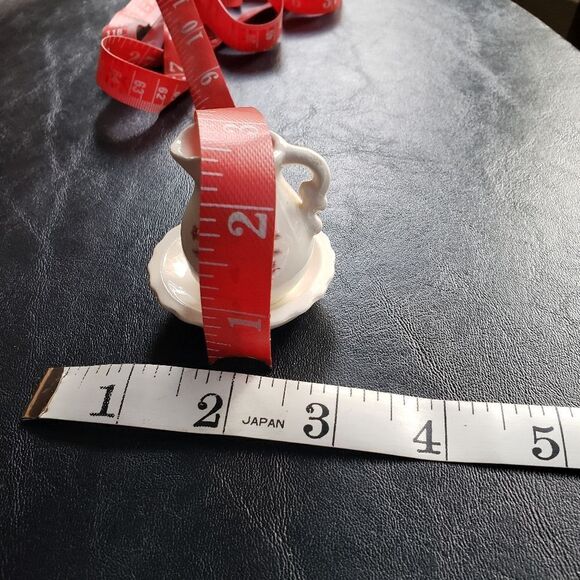 Miniature Porcelain Pitcher & Bowl - Picture 8 of 8